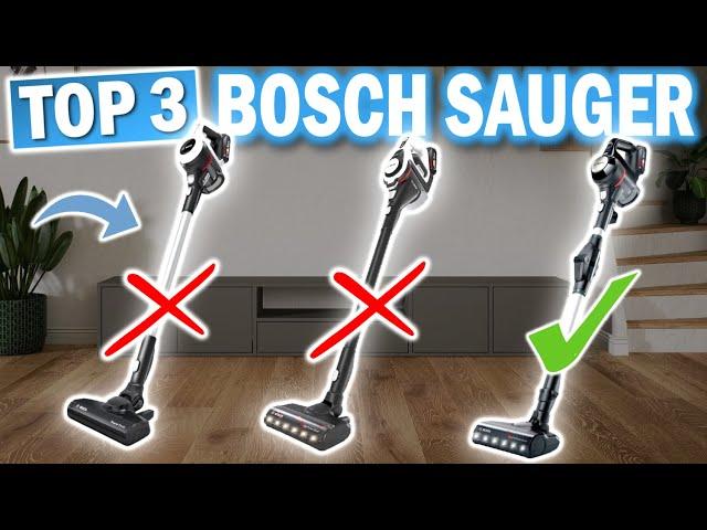 BOSCH AKKU STAUBSAUGER: Die 3 Besten Modelle 2024!