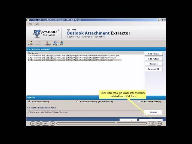 Outlook Attachment Extractor - Save Email Attachments to Folder Automatically