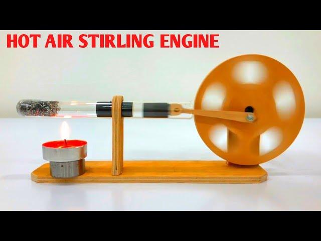 Stirling engine -hot air engine. how does it work's -amazing technology #3danimation #technology