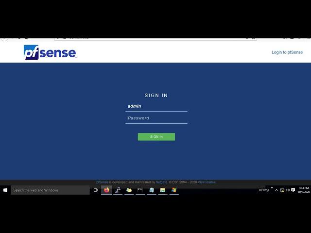 How to reboot pfsense