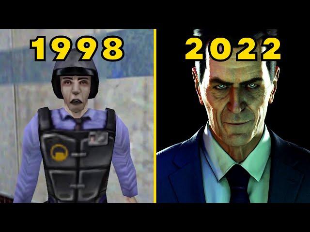 Evolution of Valve Games 1998-2022