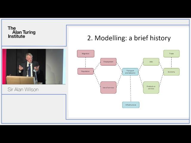 Turing Lecture: Smarter Cities - Sir Alan Wilson, Turing CEO