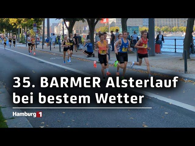 BARMER Alsterlauf: Über 4.200 Läuferinnen und Läufer rund um die Alster