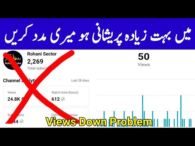 Mein Bahut Pareshan Ho Meri Madad Karne | Views Down Problem | Views Kaise Badhaye 2024