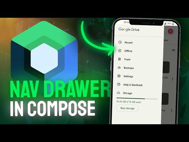 How to Create a Navigation Drawer With Jetpack Compose - Android Studio Tutorial