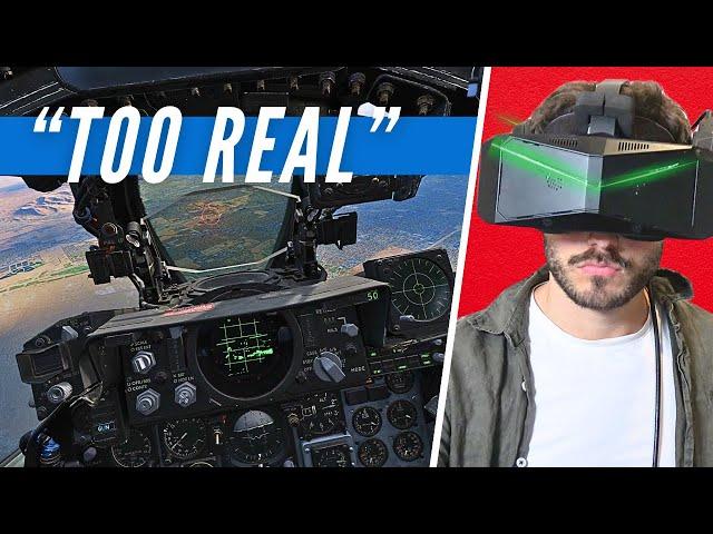 DCS F-4E Phantom | Too REAL for VIRTUAL REALITY!  | Pimax Crystal