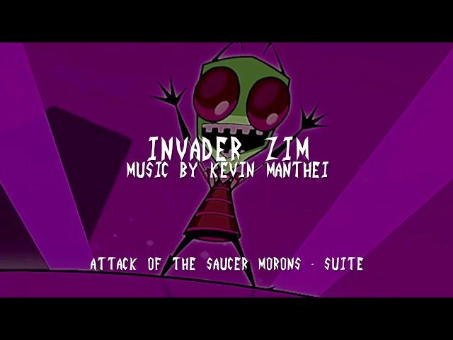 Invader Zim Ep. 105A | Attack of the Saucer Morons | Official Suite and Soundtrack by Kevin Manthei