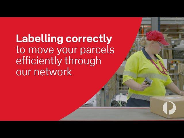 How to label your parcels to help them move efficiently through our network