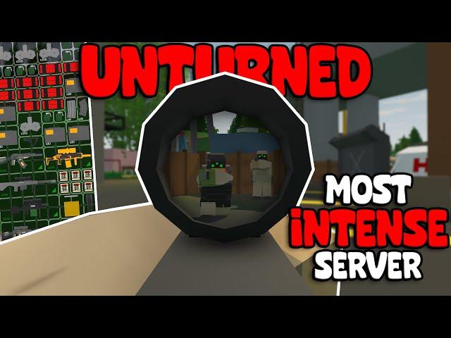 I PLAYED ON THE MOST INTENSE WASHINGTON SERVER - Unturned PVP