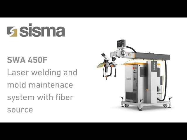 SWA 300F 450F Sisma - Automatic welding wire with spindle - Laser welding system