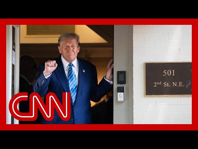 McConnell and Trump shake hands in closed-door meeting on Capitol Hill