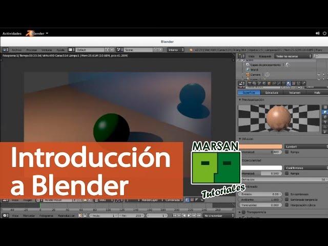 Aprende desde cero blender 3D (introducción)