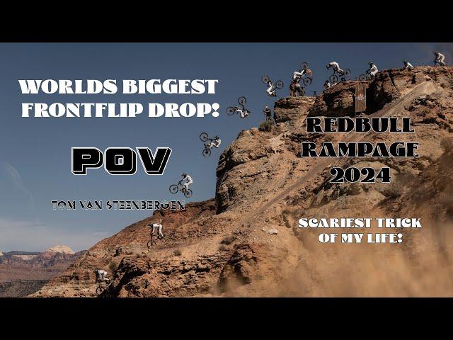 FULL RUN POV | TOM VAN STEENBERGEN | REDBULL RAMPAGE 2024