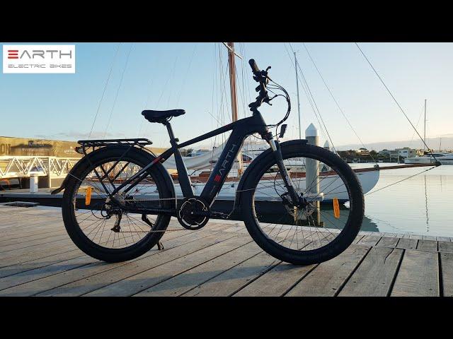 EARTH PRIME Urban All Terrain Mid Drive Electric Bike