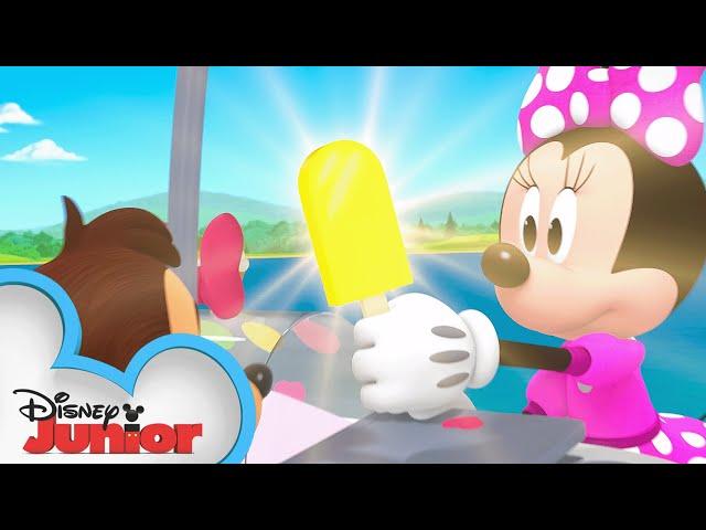 The Great Treat Heist | Minnie's Bow-Toons: Camp Minnie  |@disneyjr​