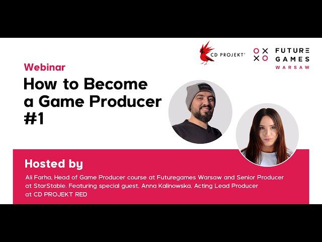 WEBINAR How to become a Game Producer #1