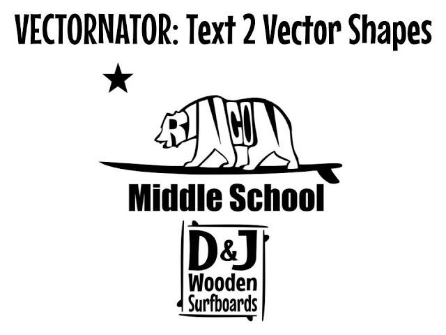 VECTORNATOR: Text 2 Vector Shapes