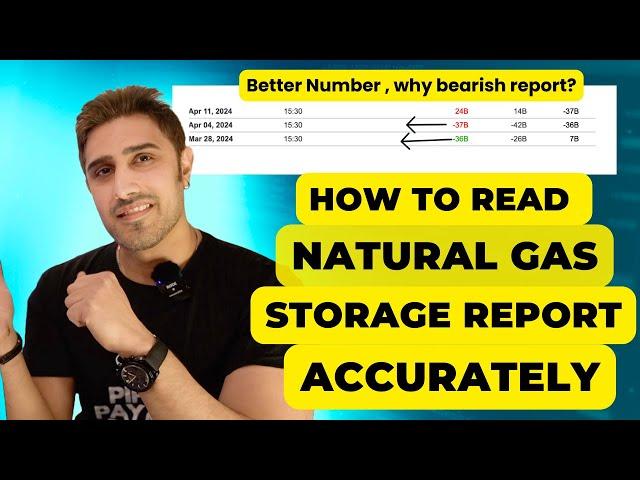 How To Read Natural Gas Storage Report Accurately | Cheat sheet & Full Tutorial