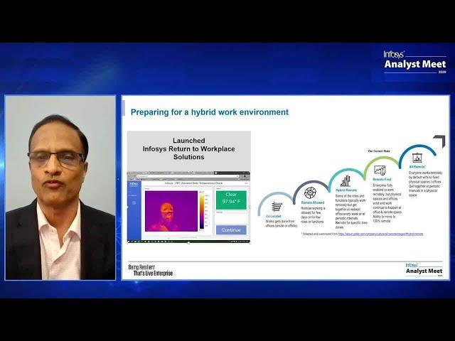 Infosys Analyst Meet 2020 - Towards greater operational resilience - Pravin Rao