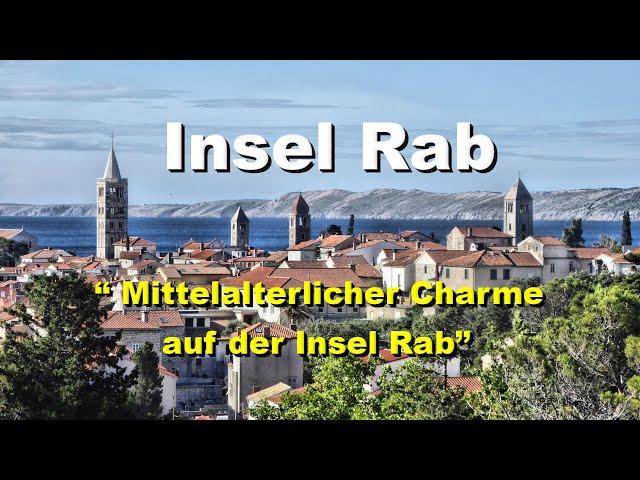 Kroatien -  Insel Rab -  Gehe durch die charmante Altstadt mit historischen Häusern und Gassen.