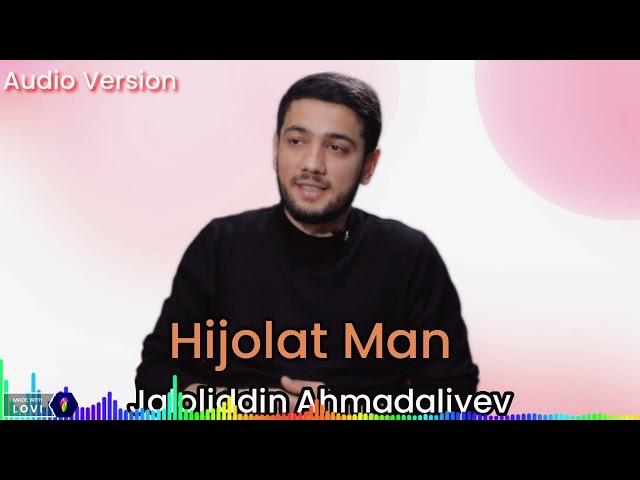 Jaloliddin Ahmadaliyev - Sevishga Hijolatman (official music video) 2024