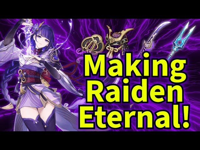 RAIDEN GUIDE with Best Tips and Weapon and Artifact Build! | Genshin Impact 5.1