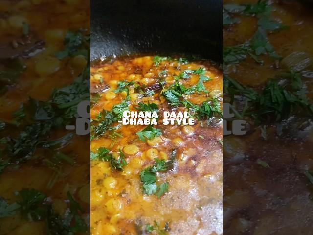 Dhaba style Chana daal | masala tadka daal recipe #shorts #ytshorts