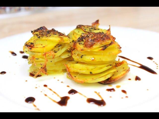 Картофель с Пармезаном / Parmesan Potato Stacks