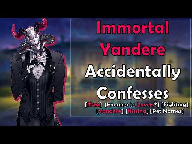 Immortal Yandere Accidentally Confesses While Fighting?! | ASMR Roleplay [M4A]