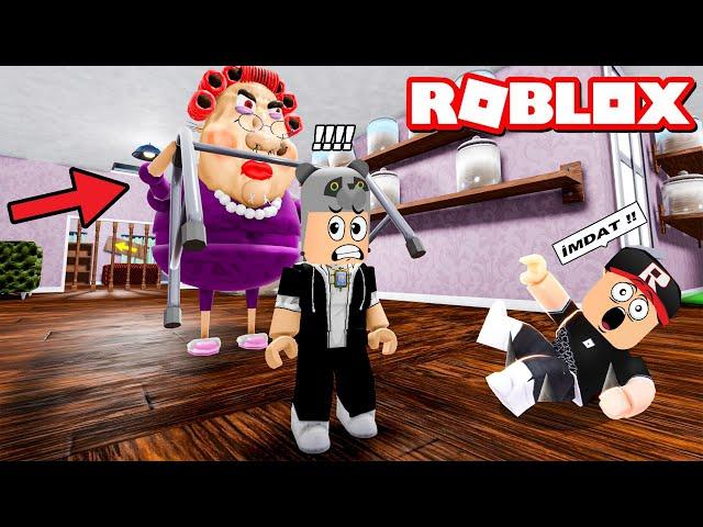 Yaşlı Büyükannemden Kaçıyorum!! Sakın Yakalanma! Roblox ESCAPE EVIL GRANDMA!