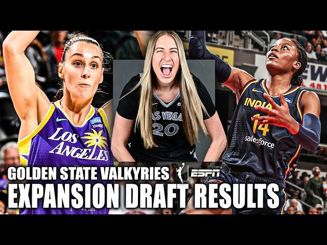 Golden State Valkyries Expansion Draft FULL REVEAL | WNBA on ESPN