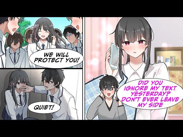 [Manga Dub] The pretty girl at school is fed up by her over-protective groupies, so I saved her...