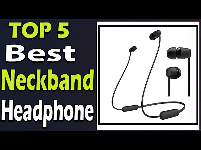 TOP 5 BEST Bluetooth Neckband Headphones On Aliexpress 2024