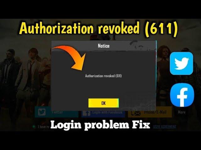 authorization revoked pubg mobile facebook||authorization revoked pubg mobile facebook 2023