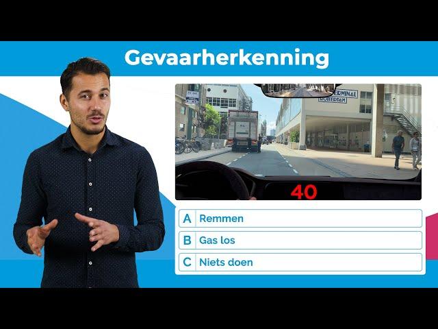 Gevaarherkenning | CBR Theorie-Examen Oefenen | Theorie Tips & Tricks