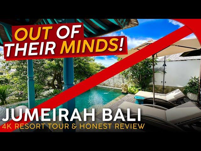 JUMEIRAH BALI  Bali, Indonesia 【4K Resort Tour & Review】They Are Out of Their Minds!