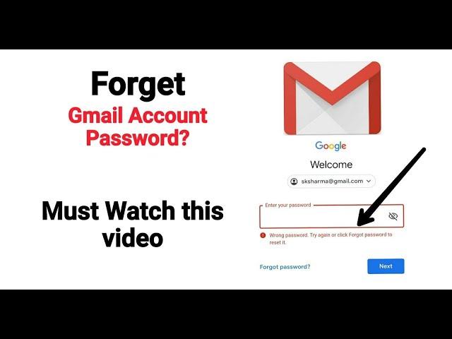 How to Reset Gmail account Password | Without phone verification