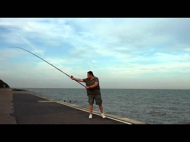 John Holden: the fishing pendulum cast in slow motion