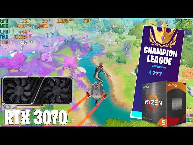 Competitive Fortnite | RTX 3070 + Ryzen 5 5600x | 240 FPS | Late Game Arena | Apex Pro Mini