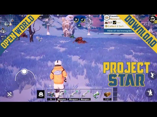 How to Download Project Stars for Android | New Open World Survival Game for Android 2022