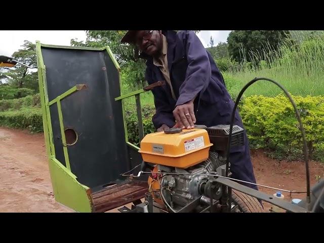 HOMEMADE TRACTOR // How to make a tractor from scrap metals - Peter Mukeke