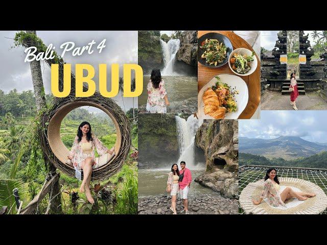 Bali Vlog 4/4 - UBUD Temples, Rice Terrace, Bali Swing, Monkey Forest, Mount Batur Volcano & more