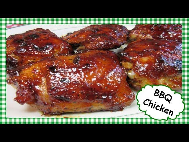 How to Make Easy BBQ Chicken in the Oven ~ Basic Barbecue Chicken Recipe