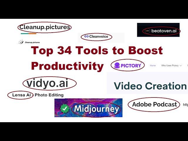 Top 34 AI tools to boost your productivity - Part 2