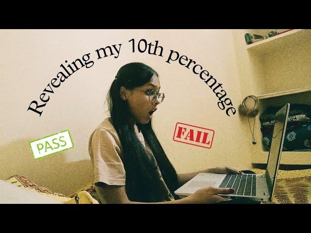 Revealing my 10th percentage 2024  || Pass OR fail...⁉️