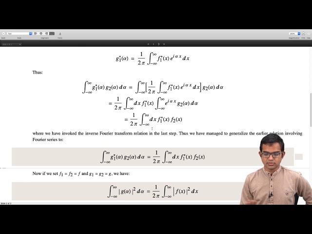 mod04lec55 - Parseval's theorem for Fourier series