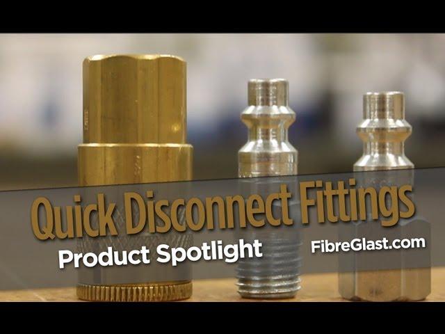 Fibre Glast Quick Disconnect Fittings