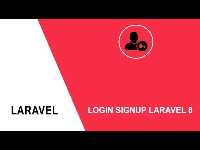 How to Login Signup with Laravel 8