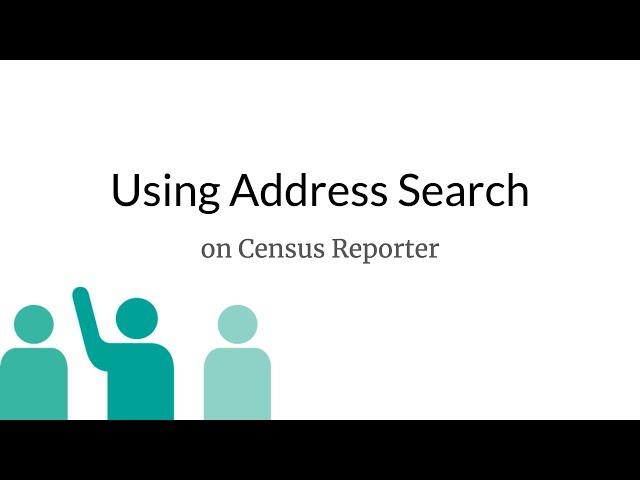 Using Address Search on Census Reporter