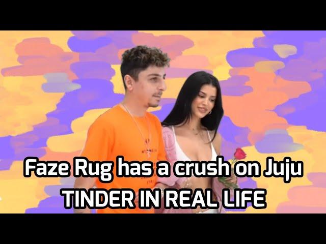 Faze Rug has a crush on Juju on TINDER IN REAL LIFE 